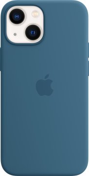Apple Custodia MagSafe in silicone per iPhone 13 mini - Azzurro fiordo