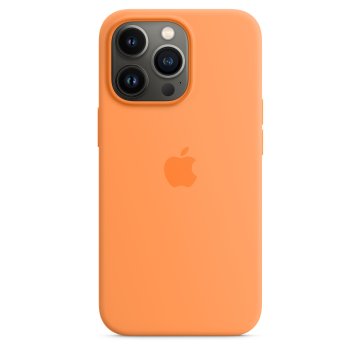Apple Custodia MagSafe in silicone per iPhone 13 Pro - Giallo marigold