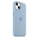 Apple Custodia MagSafe in silicone per iPhone 13 - Celeste nebbia 8