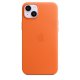 Apple Custodia iPhone 14 Plus in Pelle - Arancione 4