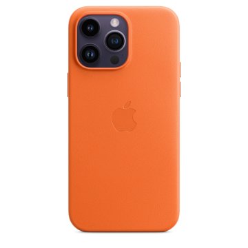 Apple Custodia iPhone 14 Pro Max in Pelle - Arancione