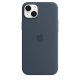 Apple Custodia MagSafe in silicone per iPhone 14 Plus - Blu tempesta 5