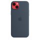 Apple Custodia MagSafe in silicone per iPhone 14 Plus - Blu tempesta 6