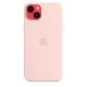 Apple Custodia MagSafe in silicone per iPhone 14 Plus - Rosa creta 6