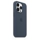 Apple Custodia MagSafe in silicone per iPhone 14 Pro - Blu tempesta 6