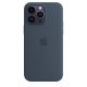 Apple Custodia MagSafe in silicone per iPhone 14 Pro Max - Blu tempesta 2