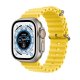 Apple Watch Ultra GPS + Cellular, 49mm Cassa in Titanio con Cinturino Band Ocean Giallo 2