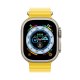 Apple Watch Ultra GPS + Cellular, 49mm Cassa in Titanio con Cinturino Band Ocean Giallo 3