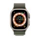 Apple Watch Ultra GPS + Cellular, 49mm Cassa in Titanio con Cinturino Alpine Loop Verde - Large 3
