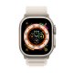 Apple Watch Ultra GPS + Cellular, 49mm Cassa in Titanio con Cinturino Alpine Loop Galassia - Small 3