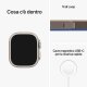 Apple Watch Ultra GPS + Cellular, 49mm Cassa in Titanio con Cinturino Trail Loop Blu/Grigio - M/L 9