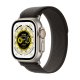 Apple Watch Ultra GPS + Cellular, 49mm Cassa in Titanio con Cinturino Trail Loop Nero/Grigio - S/M 2