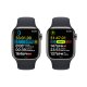 Apple Watch Series 8 GPS + Cellular 41mm Cassa in Acciaio Inossidabile color Grafite con Cinturino Sport Band Mezzanotte - Regular 8