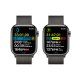 Apple Watch Series 8 GPS + Cellular 41mm Cassa in Acciaio Inossidabile color Grafite con Loop Grafite Milanese 8