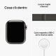 Apple Watch Series 8 GPS + Cellular 41mm Cassa in Acciaio Inossidabile color Grafite con Loop Grafite Milanese 10