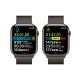 Apple Watch Series 8 GPS + Cellular 45mm Cassa in Acciaio Inossidabile color Grafite con Loop Grafite Milanese 8