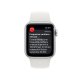 Apple Watch SE GPS + Cellular 40mm Cassa in Alluminio color Argento con Cinturino Sport Band Bianco - Regular 6