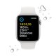 Apple Watch SE GPS + Cellular 44mm Cassa in Alluminio color Argento con Cinturino Sport Band Bianco - Regular 5