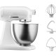 KitchenAid 5KSM3310XEWH Sbattitore con base 250 W Bianco 3