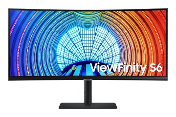 Samsung Monitor HRM ViewFinity S6 - S65UA da 34" WQHD Curvo