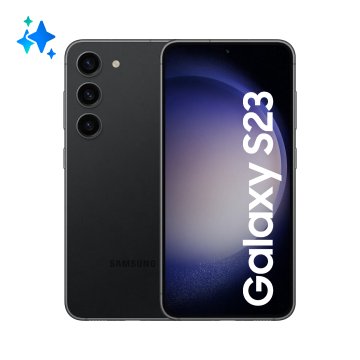 Samsung Galaxy S23 Smartphone AI Display 6.1'' Dynamic AMOLED 2X, Fotocamera 50MP, RAM 8GB, 128GB, 3.900 mAh, Phantom Nero