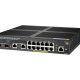 Aruba 2930F 12G PoE+ 2G/2SFP+ Gestito L3 Gigabit Ethernet (10/100/1000) Supporto Power over Ethernet (PoE) 1U Nero 3