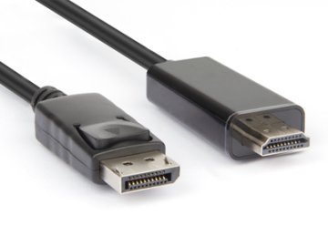 Hamlet XVCDP-HDM18 cavo e adattatore video 1,8 m DisplayPort HDMI tipo A (Standard) Nero