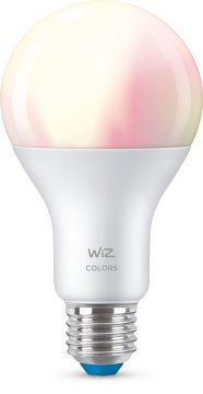 WiZ Lampadina Smart Dimmerabile Luce Bianca o Colorata Attacco E27 100W Goccia