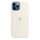 Apple Custodia MagSafe in silicone per iPhone 12 Pro Max - Bianco 2