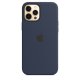 Apple Custodia MagSafe in silicone per iPhone 12 Pro Max - Deep Navy 3