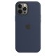 Apple Custodia MagSafe in silicone per iPhone 12 Pro Max - Deep Navy 4