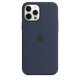 Apple Custodia MagSafe in silicone per iPhone 12 Pro Max - Deep Navy 5