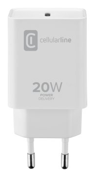 Cellularline USB-C Charger 20W - iPad (2020), iPad Pro (2018 or later) and iPad Air (2020)