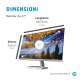 HP M27f Monitor PC 68,6 cm (27