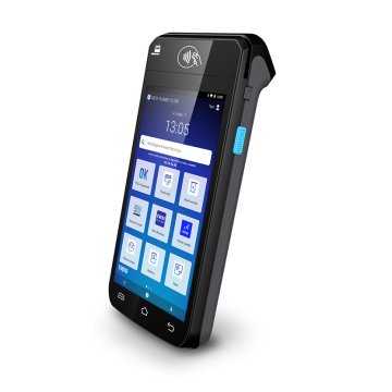 Nexi SmartPOS Mini lettore di card readers Interno/esterno Batteria Wi-Fi + 4G Nero