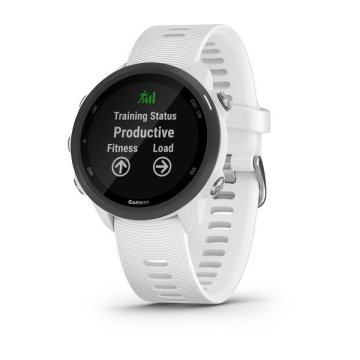 Garmin Forerunner 245 Music 3,05 cm (1.2") MIP 30 mm Digitale 240 x 240 Pixel Nero, Bianco Wi-Fi GPS (satellitare)