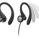 Philips TAA1105BK/00 Cuffie con Filo per Fitness e Sport, Microfono, IPX2 Resistenti al Sudore, Supporti per l'orecchio Flessibili, Vestibilità Sicura, Pulsanti Integrati, Auricolari con Filo, Nero 4