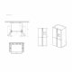 Haier Cube 90 Serie 5 HCR5919EHMP frigorifero side-by-side Libera installazione 525 L E Platino, Acciaio inossidabile 44