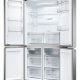 Haier Cube 90 Serie 5 HCR5919EHMP frigorifero side-by-side Libera installazione 525 L E Platino, Acciaio inossidabile 10