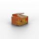 Lindy 40481 clip sicura Bloccaporte RJ-45 Arancione Acrilonitrile butadiene stirene (ABS) 20 pz 4