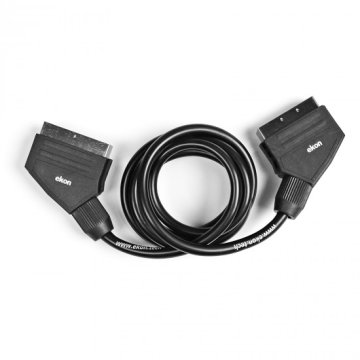 Ekon ECVSCAR15MMK Cavo SCART 1,5 m SCART (21-pin) Nero