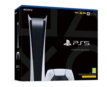 Sony PlayStation 5 Digital Edition C Chassis 825 GB Wi-Fi Nero, Bianco