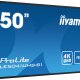 iiyama LE5041UHS-B1 visualizzatore di messaggi Pannello piatto per segnaletica digitale 125,7 cm (49.5