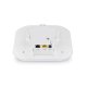Zyxel WAX610D-EU0101F punto accesso WLAN 2400 Mbit/s Bianco Supporto Power over Ethernet (PoE) 5