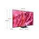 Samsung Series 9 TV QE65S90CATXZT OLED 4K, Smart TV 65