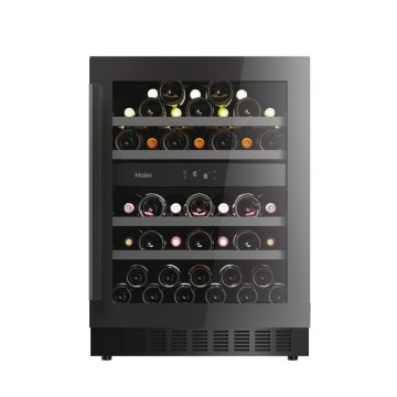 Haier H-WINE 700 HAKWBD 60 Cantinetta vino con compressore Libera installazione Nero 44 bottiglia/bottiglie