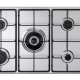 De’Longhi YAL 59 DD piano cottura Acciaio inox Da incasso 86 cm Gas 5 Fornello(i) 2