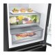 LG GBB72BM9DQ Frigorifero combinato, Classe D, 387L, Wi-Fi, Wine Rack, Porta in vetro,Nero 6