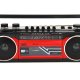 Trevi PORTABLE RADIO RECORDER USB SD WIRELESS CASSETTA RR 501 BT RED 5