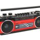 Trevi PORTABLE RADIO RECORDER USB SD WIRELESS CASSETTA RR 501 BT RED 8